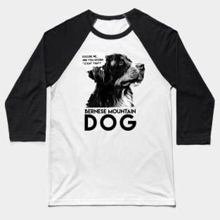 Bernese mountain dog Baseball T-Shirt